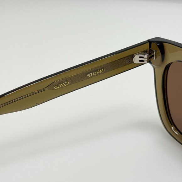 WMP Eyewear Eyeglasses Eye Glasses Frames Stormi 1077 GRNBRW 50-22-149 - Picture 6 of 6